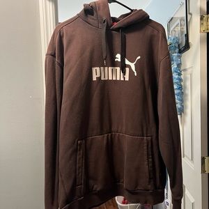 Brown Puma Hoodie Men’s LG